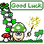 good luck mushroom Slack emoji