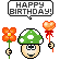 happy birthday mushroom Slack emoji