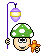 mushroom lantern Slack emoji