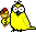 ice cream bird Slack emoji