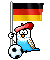 german soccer bird Slack emoji