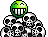 skull pile Slack emoji