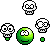 juggle skulls Slack emoji