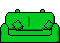 couch green Slack emoji