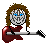 kiss ace Slack emoji