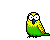 bird moving Slack emoji