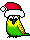 xmas bird Slack emoji