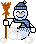 snowman tongue Slack emoji