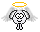 angel sheep Slack emoji