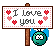 i love you Slack emoji