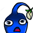 pikmin shocked Slack emoji