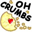 oh crumbs Slack emoji