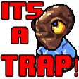 its a trap Slack emoji