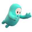 fallguy falls Slack emoji