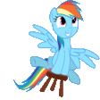 mlpony chair Slack emoji