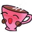 tea blushing Slack emoji