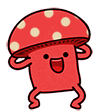 mushroom dance Slack emoji