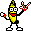 bananadance number 1 fan Slack emoji
