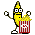 banana popcorn Slack emoji