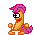 mlponydance pbj scootaloo Slack emoji