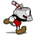 cuphead running Slack emoji