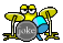 drummer Slack emoji