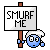 smurf me Slack emoji