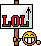 lol sign Slack emoji