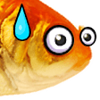 nervous fish Slack emoji