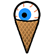 eyeball ice cream Slack emoji