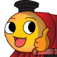 yes train Slack emoji