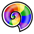 rainbow shell Slack emoji