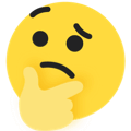 thinking Slack emoji