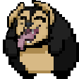 dog roll Slack emoji