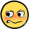 angry blush Slack emoji