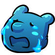 gummybear cry Slack emoji