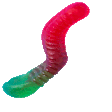 gummy worm Slack emoji