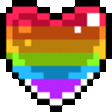 gay pride heart Slack emoji