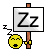zzz sign Slack emoji