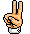 x fingers Slack emoji