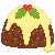xmas pudding Slack emoji