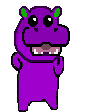 hippo dance Slack emoji