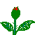 rose bloom Slack emoji