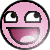awesome pink Slack emoji