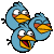 angry blue birds Slack emoji