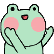 frog clap Slack emoji