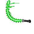 saber wiggle green Slack emoji