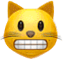 grimace cat Slack emoji