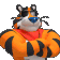 ez tony tiger Slack emoji