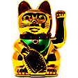 lucky cat Slack emoji